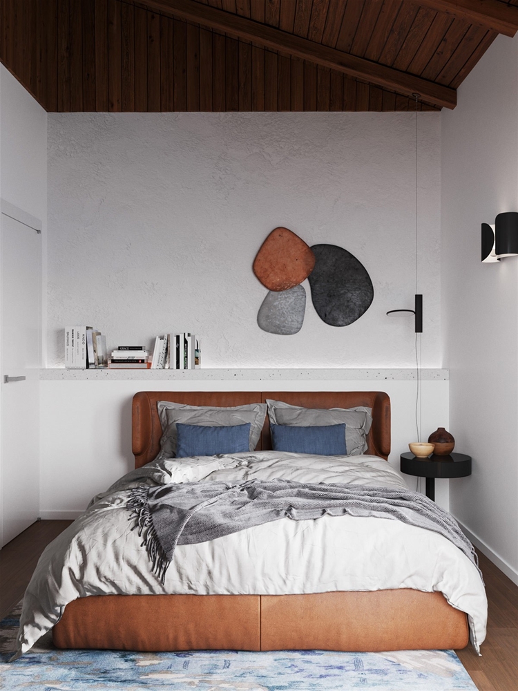 Ngôi nhà kết hợp ăn ý phong cách nội thất tối giản và sang trọng 11
