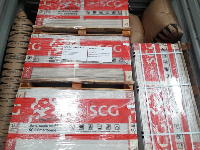 Tấm Cemboard sợi Xenlulo SCG Smart Board - (Thái Lan) 1