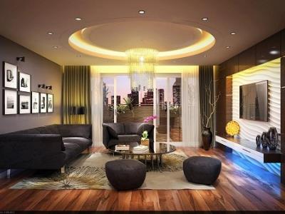 9 mẫu trần thạch cao phòng khách dẫn đầu xu hướng thiết kế 2020