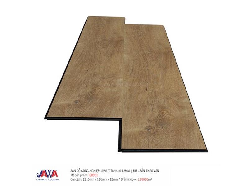 Sàn gỗ Jawa Titanium sần theo vân EIR951 12mm